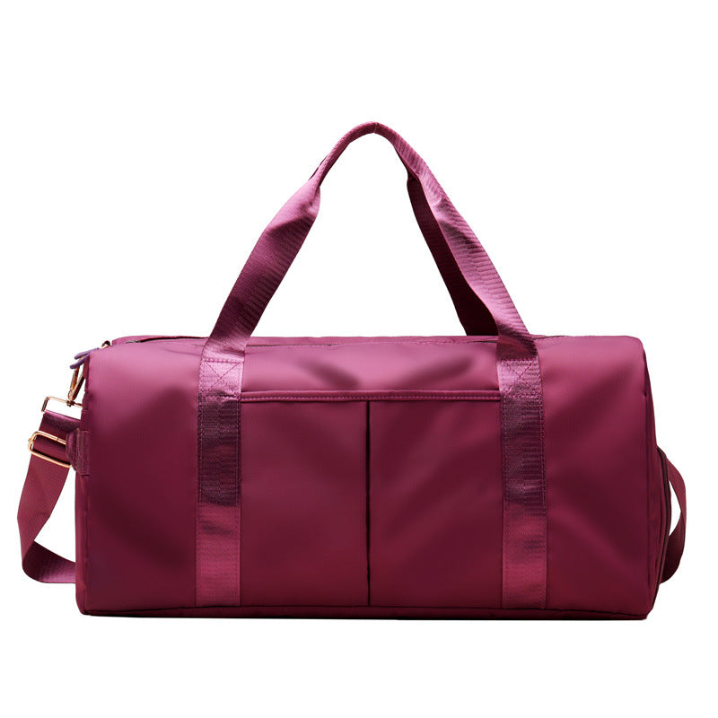 Waterproof Duffel Bag for Fitness and Travel - Unisex Weekender Shoulder Bag for Gym and Swim