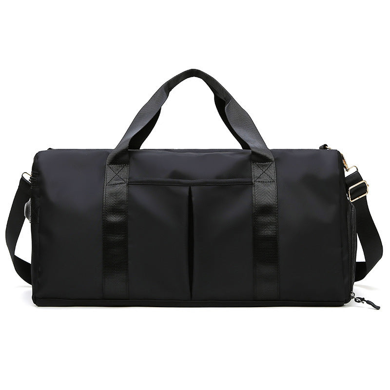 Waterproof Duffel Bag for Fitness and Travel - Unisex Weekender Shoulder Bag for Gym and Swim