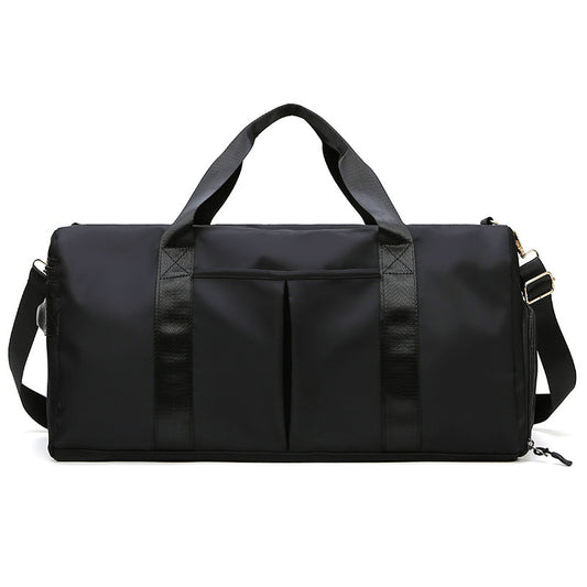Waterproof Duffel Bag for Fitness and Travel - Unisex Weekender Shoulder Bag for Gym and Swim