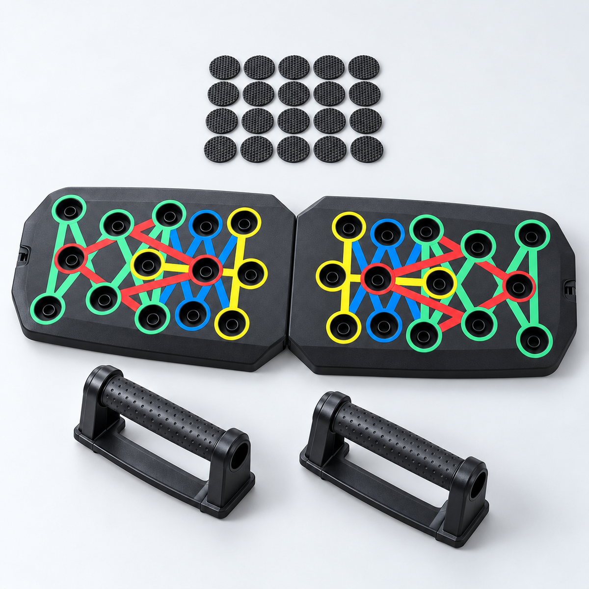 Planche de pompes multifonction pliable