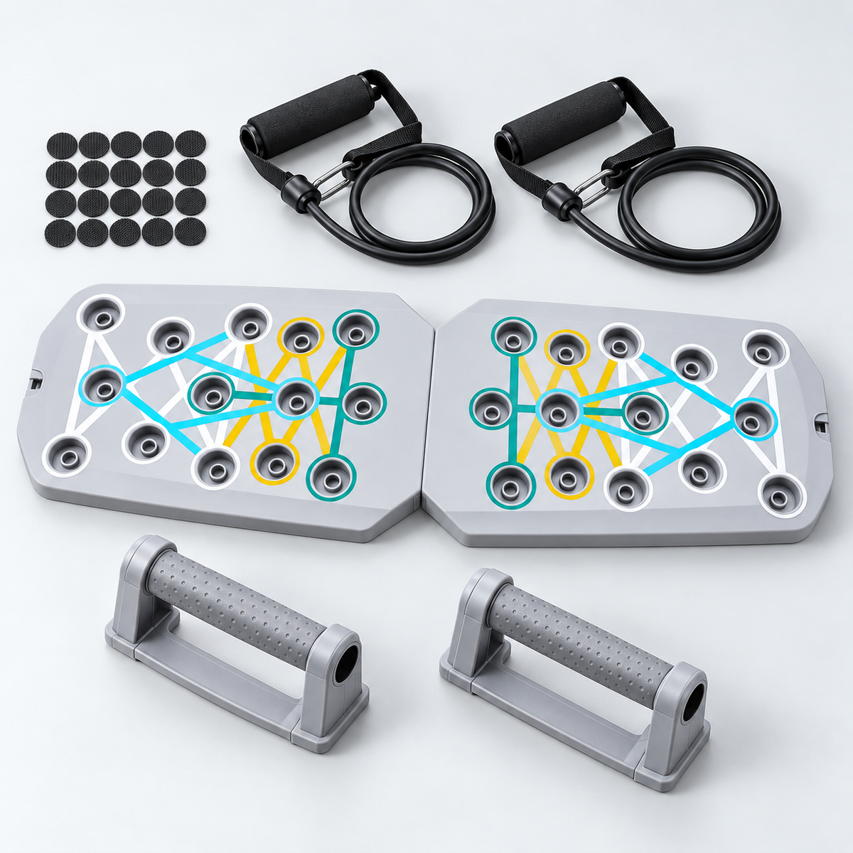 Planche de pompes multifonction pliable