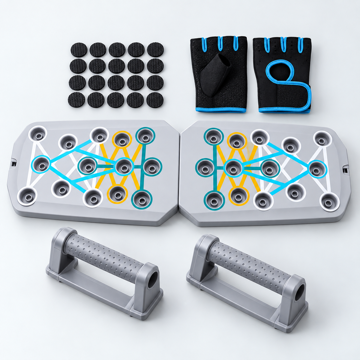 Planche de pompes multifonction pliable