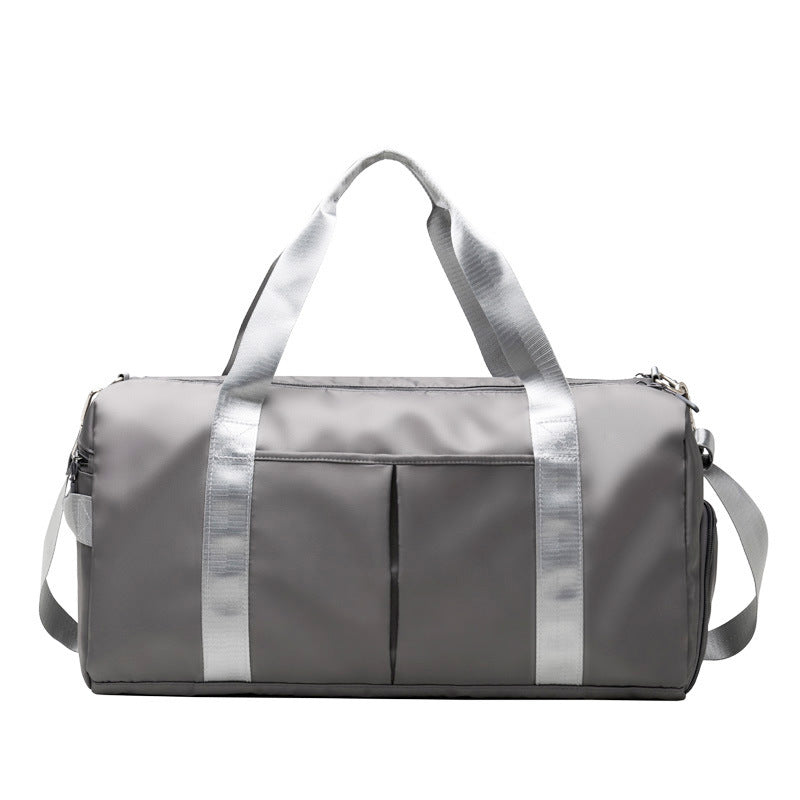 Waterproof Duffel Bag for Fitness and Travel - Unisex Weekender Shoulder Bag for Gym and Swim