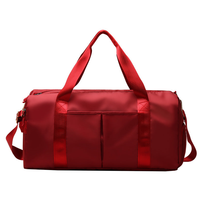Waterproof Duffel Bag for Fitness and Travel - Unisex Weekender Shoulder Bag for Gym and Swim